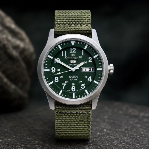 SEIKO 5 Automatic  SNZG09 G-Fabric