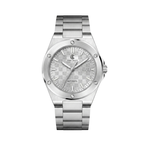 TIME CRAFT, Men, 1126 B-Silver, D-Grey