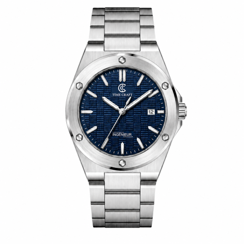 TIME CRAFT, Men, 1126 B-Silver, D-Blue