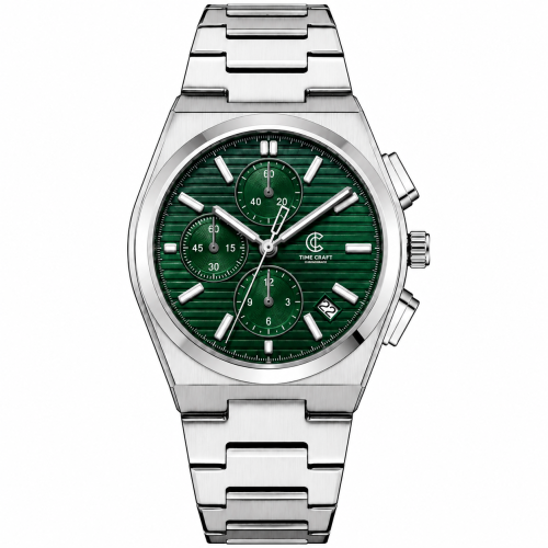 Time Craft, Men, 1635 B-Silver, D-Green