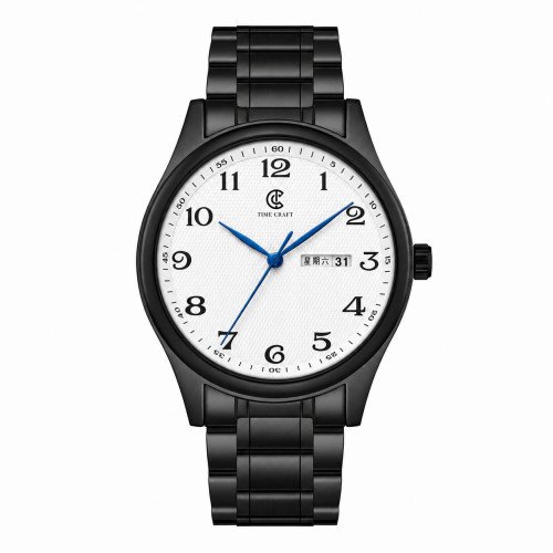 Time Craft, Men, 1612 B-Black, D-White