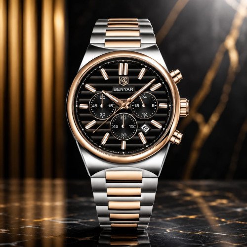 Benyar, Men, BY-5214M, B-TT, D-chronograph