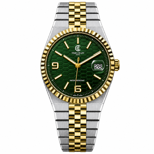 Time Craft, Men, 1636 B-TT, D-Green