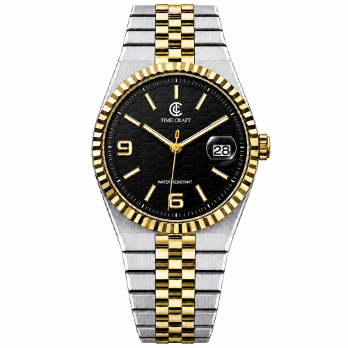 Time Craft, Men, 1636 B-TT, D-Black