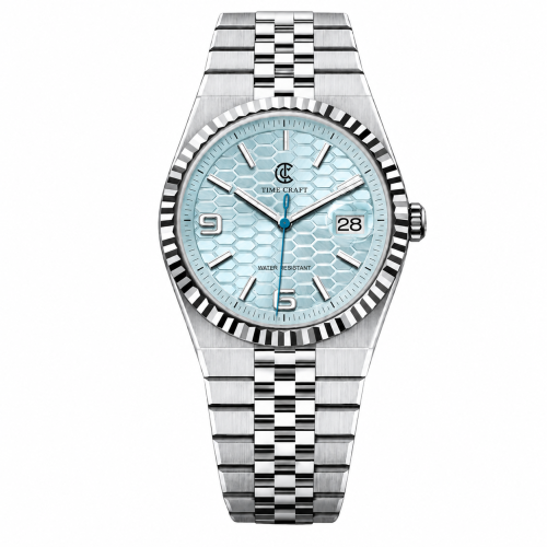 Time Craft, Men, 1636 B-Silver, D-Tiffany