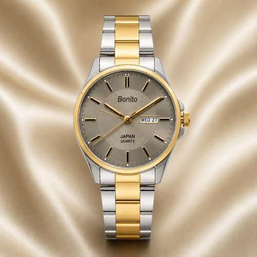 Bonito, Men, K-6117 GreyDial