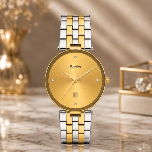 Bonito, Men, K-5568 TT,GoldenDial