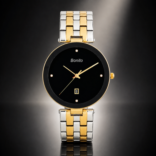 Bonito, Men, K-5568 TT,BlackDial