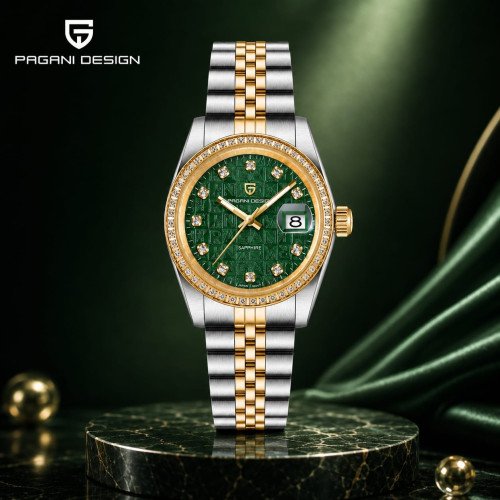 Pagani Design, Women, PD-1794L B-TT, D-Green