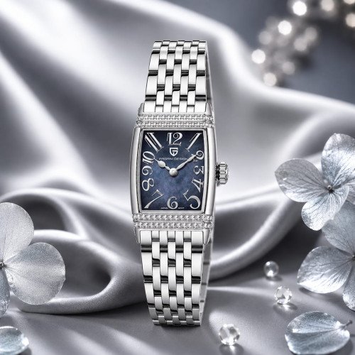 Pagani Design, Women, PD-1737L, B-Silver, D-Blue